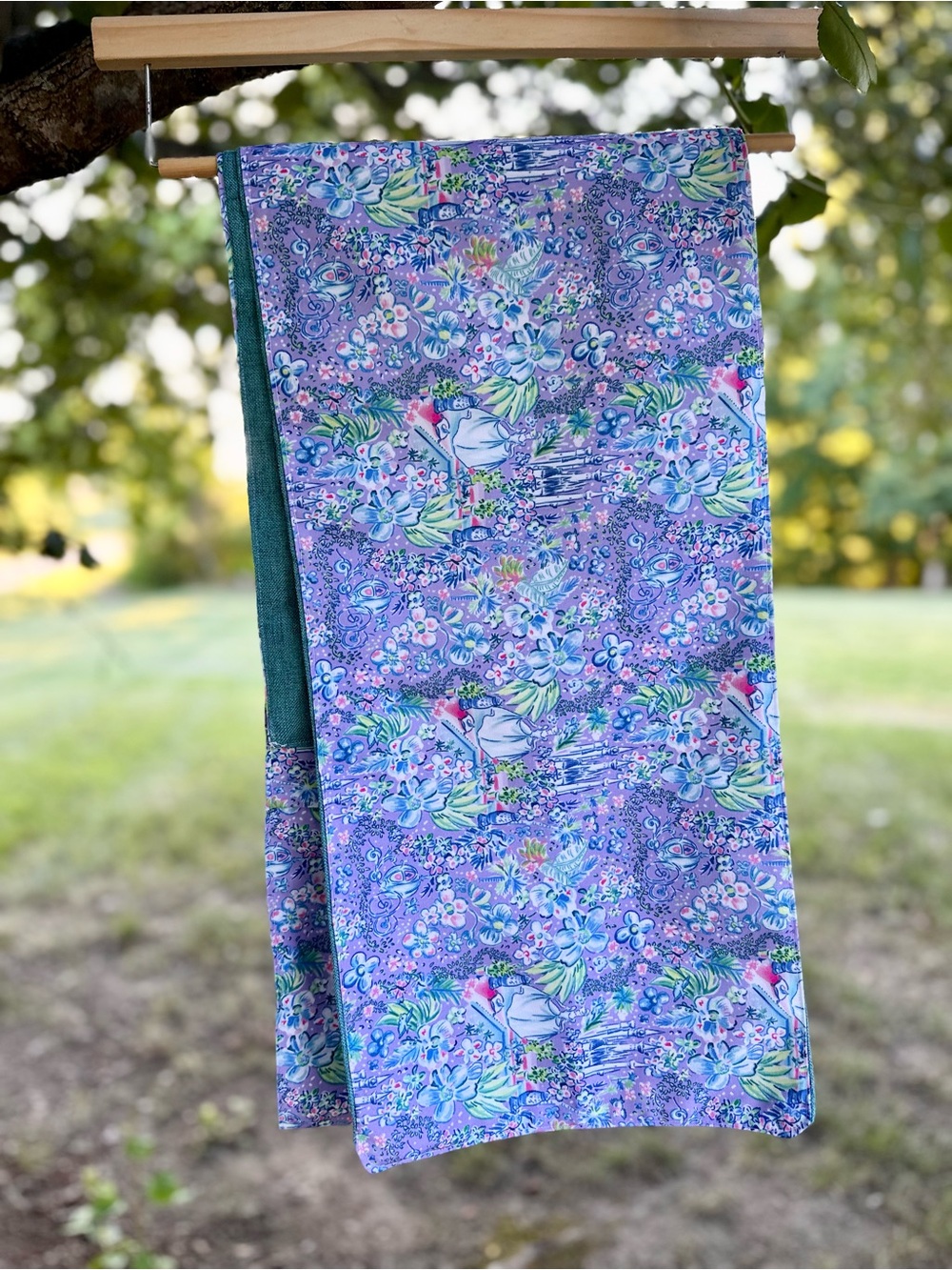 New Lilly Pulitzer x Disney Inspired handmade table runner